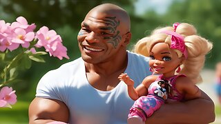 I asked AI to make a Mike Tyson Barbie commercial