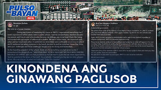 JMCFI, kinondena ang ginawang paglusob ng mga pulis sa kanilang institusyon