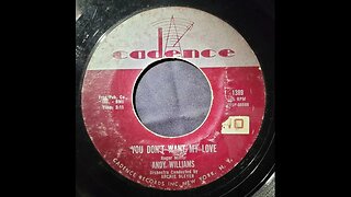 Andy Williams - You Don't Want My Love