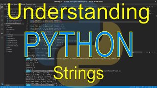Understanding Python: Strings