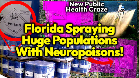 Florida Residents Bombarded With Neurotoxic Pesticide Spraying: Toxic To Bees/ Wildlife/ Humans