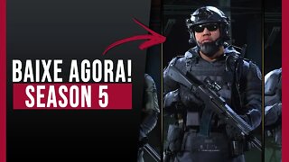 Atualização Disponível Baixe Agora Season 5 | Call of Duty Warzone