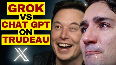 GROK vs CHAT GPT On Justin Trudeau #grok