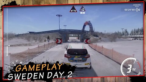 WRC 9, Sweden, Day 2 - Gameplay PT-BR #2