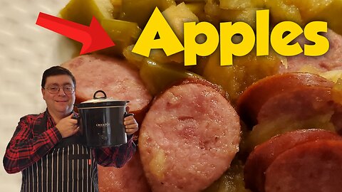 Easy Slow Cooker Sausage and Apples with Brown Sugar Recipe