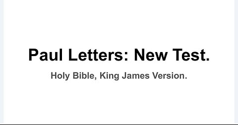 55 | Book of 2 Timothy | Read by Alexander Scourby | AUDIO & TEXT | FREE on YouTube | GOD IS LOVE!