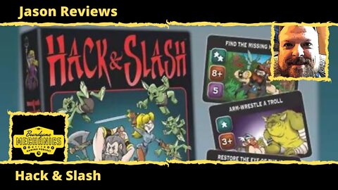 Jason's Board Game Diagnostics of Hack & Slash