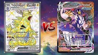 Pokemon TCG Live Tyranitar EX Slowbro VS Rapid Strike Urshifu VMAX Inteleon VMAX!!