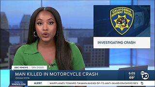 Motorcyclist killed after crashing on SR-125, falling off overpass in Chula Vista