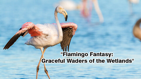 "Flamingo Fantasy: Graceful Waders of the Wetlands"