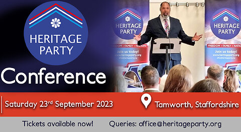 🔴 LIVE: Heritage Party National Conference