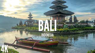 BALI INDONESIA ind 4k- RELAXING MUSIC for stress -Calming Music.