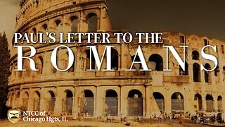 Roman's the ABC's of Christianity - Lesson 3 Ch2 No Excuse for Sin 2023.02.14