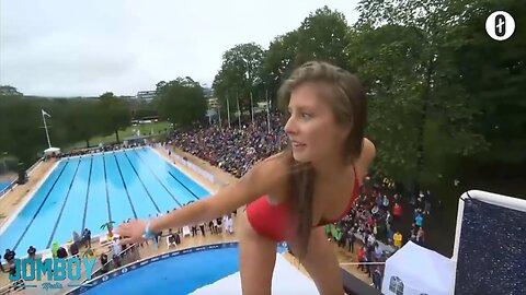 Miriam Hamberg won the Norwegian Diving Championship