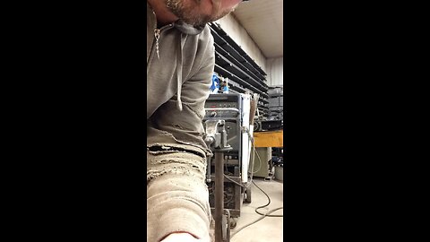 Down pipe tig weld stainless ASMR sled Arctic Cat turbo time lapse