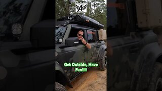 Riding a Cut Line in Ocala National Forest | Off-road Fun Going to Camp #shorts