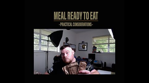 MRE | Military Meals Ready to Eat for Prepping