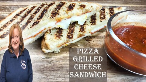 PEPPERONI PIZZA GRILLED CHEESE | Easy & Fun Lunch Idea