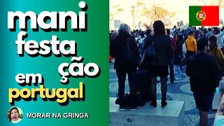 MANIFESTAÇÃO EM PORTUGAL