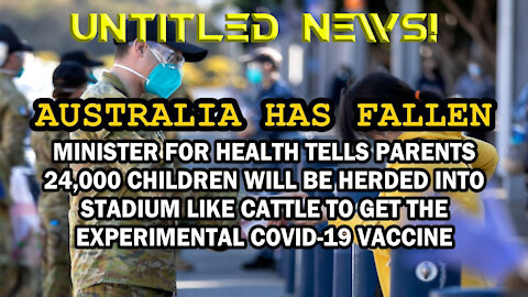 Australia runs Luciferian vaccine ritual targeting 24,000 children