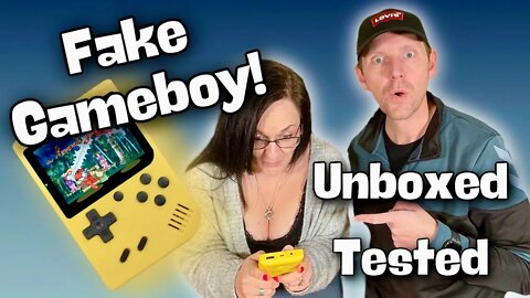 Unboxing & Testing FAKE Gameboy! | 400 In 1 Handheld Retro Gaming