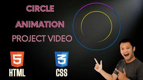 Circle Animation HTML CSS | html css new project | html tutorial for beginners | #programming