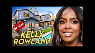 Kelly Rowland - House Tour - $3.45 Million Sherman Oaks Mansion & More