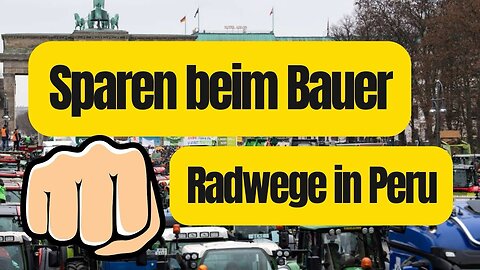 Steuerverschwendung Deutschland ❌ Sparen bei den Bauern❗️@Oli G BTC🙈🐑🐑🐑 COV ID1984