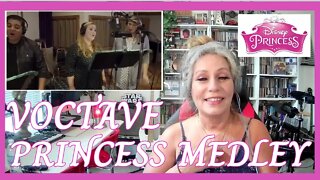VOCTAVE Reaction - DISNEY PRINCESS MEDLEY A-Cappella TSEL VOCTAVE Disney Princess Medley TSEL Reacts