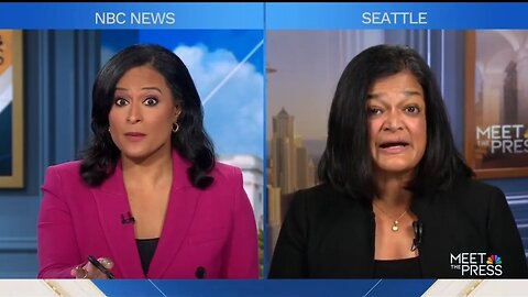 Democrat Jayapal Gushes All Over Biden's Domestic Policies, Hates His Israel Stance