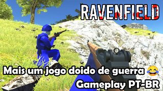 Jogo doidão de Guerra estilo Battlefield - Ravenfield - Gameplay PT-BR