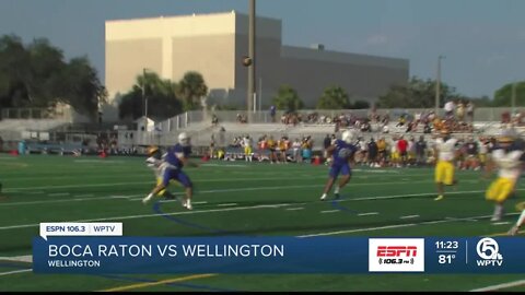 Boca dominant early in spring game vs Wellington