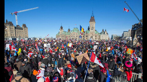 ⚡Thousands join protest in Canada against Covid vaccine mandates
