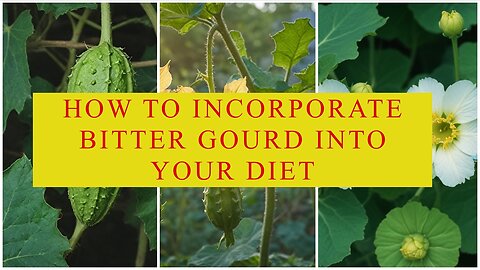 What Are Some Easy Ways to Incorporate Bitter Gourd into Your Diet