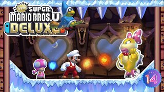 New Super Mario Bros. U Deluxe - My Daughter 💞 and I Against Wendy in her Shifting Castle – #14