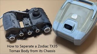 How to Remove a Zodiac TX35 Tornax Boby from its Chassis