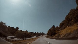 Hwy 15 To I-805 To El Cajon Blvd To 30th St To Adams Ave (1440 48fps Blue Vintage Filter Up Angle)