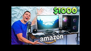 I Built a Full Gaming Setup for $1000 using only Amazon!