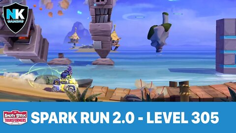 Angry Birds Transformers - Spark Run Series - Level 305 - Featuring Soundwave