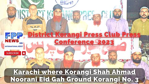 Kurangi Allama Shah Ahmad Noorani Eidgah Ground Rescue Action Committee reached DKPC || FPPNEWS ||