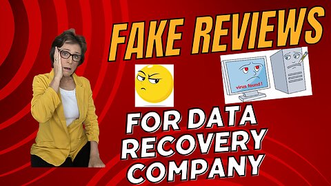 Fake Yelp Reviews for Data Recovery Company