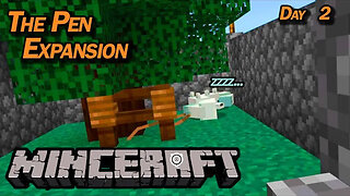 The Pen Expansion | Minecraft [PS5 Minceraft] (Day 2)