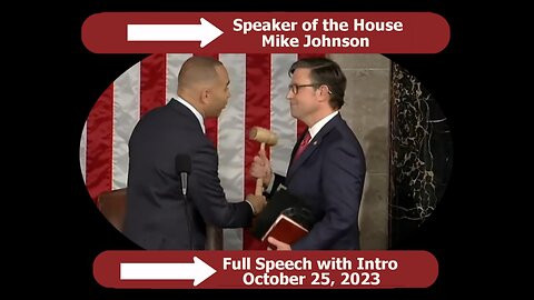 Speaker Mike Johnson's HISTORIC speech, Rep. Elise Stefanik's EPIC intro - 10/25/2023