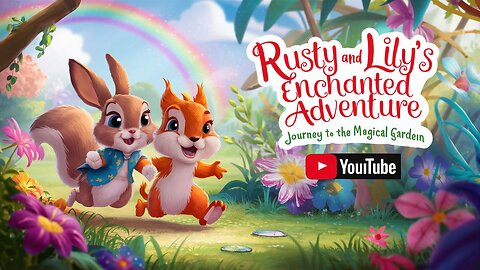 Rusty and Lily's Enchanted Adventure Journey to the Magical Garden | Bed Time Stories