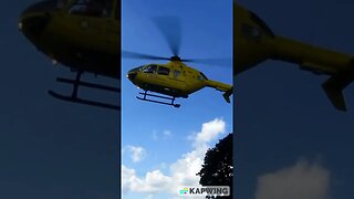 Air Ambulance Taking off