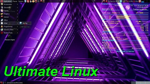 Ultimate Linux distro baseada no Ubuntu. Sistema Operacional Completo. Ambiente bonito e estimulante