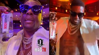 "Imma Get It In" Boosie Is Turnt Off That Water At The BET Hip Hop Awards! 🥃