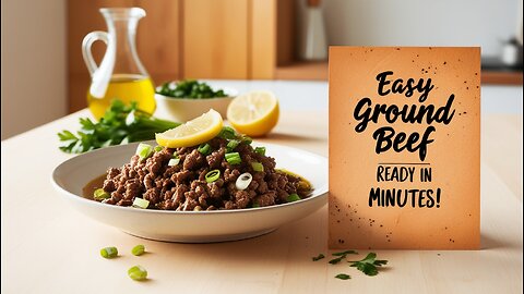 Easy Ground Beef Recipe with Eggs: Ready in Minutes!