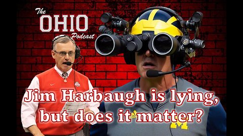 Jim Harbaugh is lying, but does it even matter?