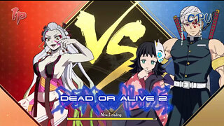 Daki Vs. Makomo and Tengen Uzui - You Are Under My Control - Dead Or Alive 2 Music - VERY HARD CPU